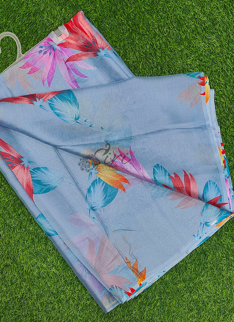 Authentic Garden Vareli Nara Chiffon Saree