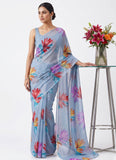Authentic Garden Vareli Nara Chiffon Saree