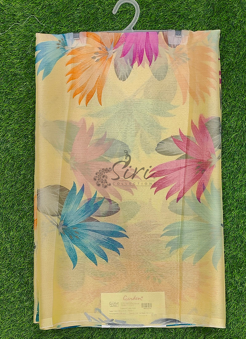 Authentic Garden Vareli Nara Chiffon Saree