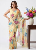 Authentic Garden Vareli Nara Chiffon Saree