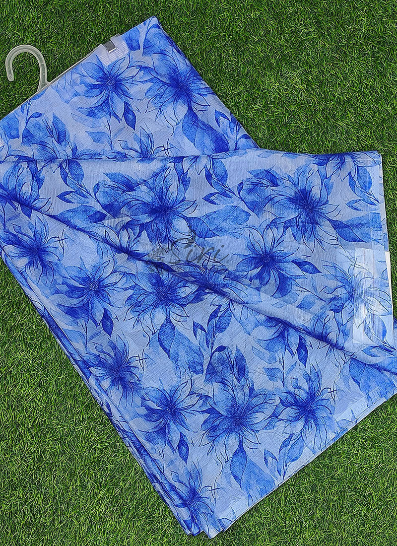 Authentic Garden Vareli Nara Chiffon Saree