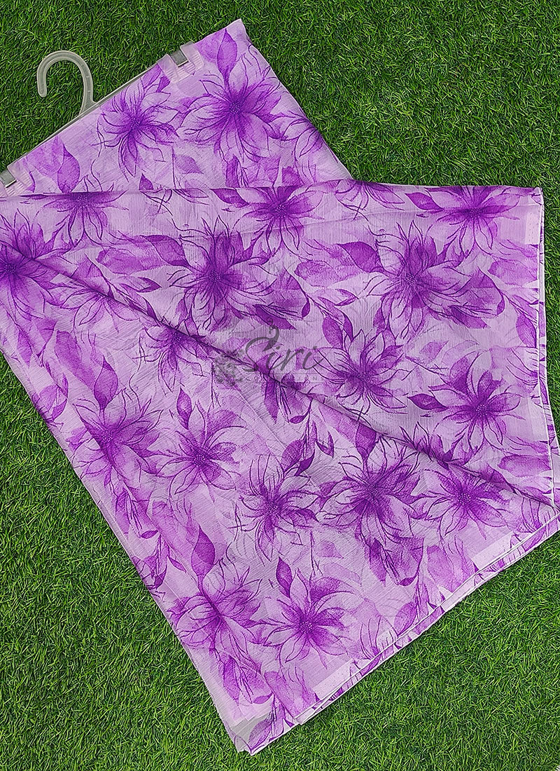 Authentic Garden Vareli Nara Chiffon Saree