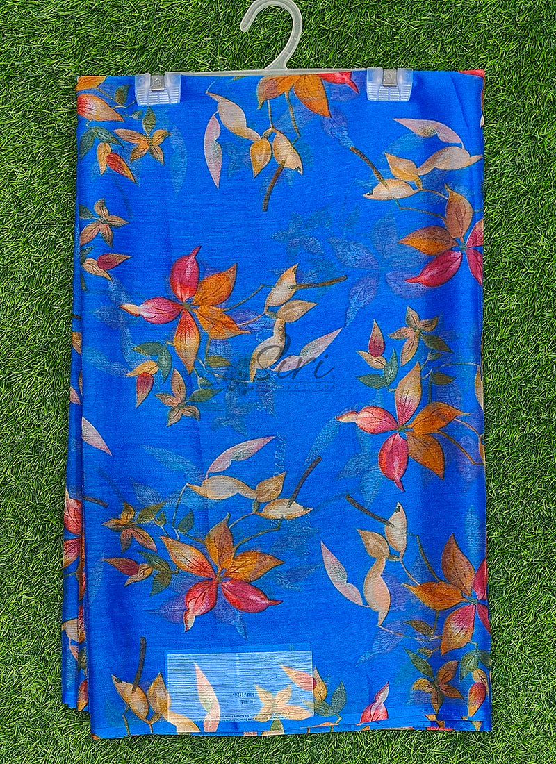 Latest Light Weight Garden Vareli Nara Chiffon Saree