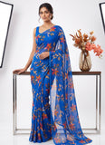 Latest Light Weight Garden Vareli Nara Chiffon Saree