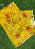 Latest Light Weight Garden Vareli Nara Chiffon Saree