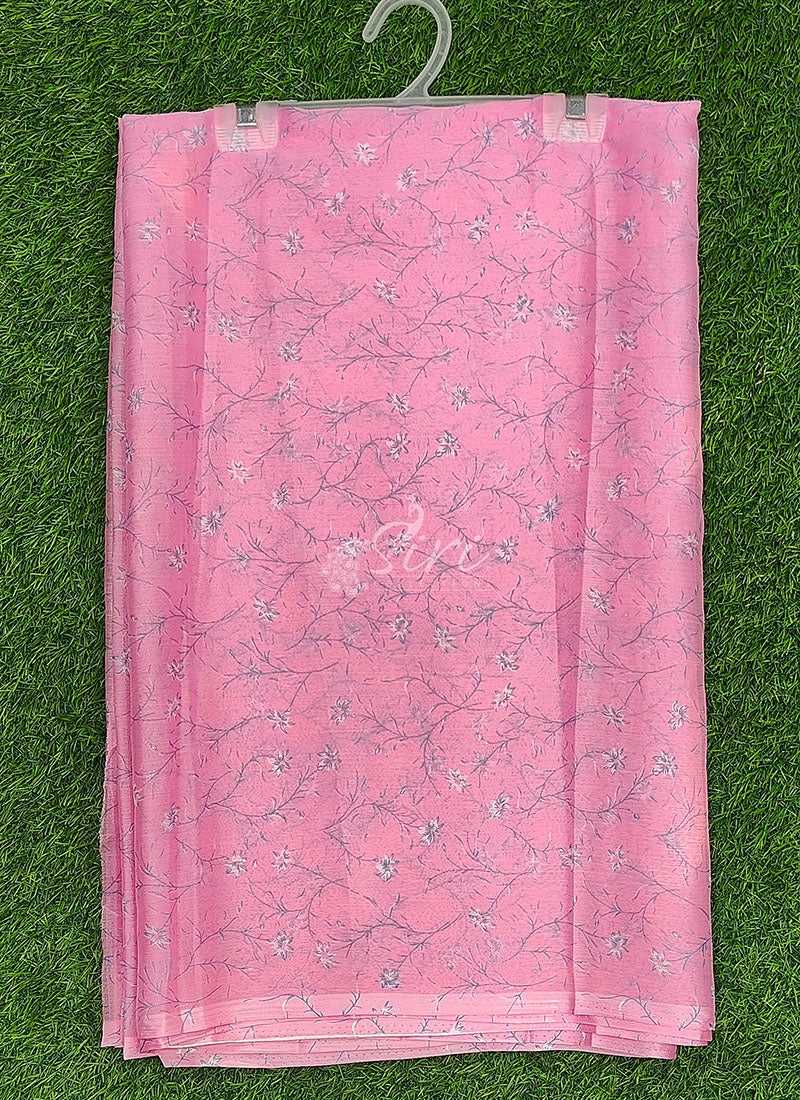 Latest Light Weight Garden Vareli Nara Chiffon Saree