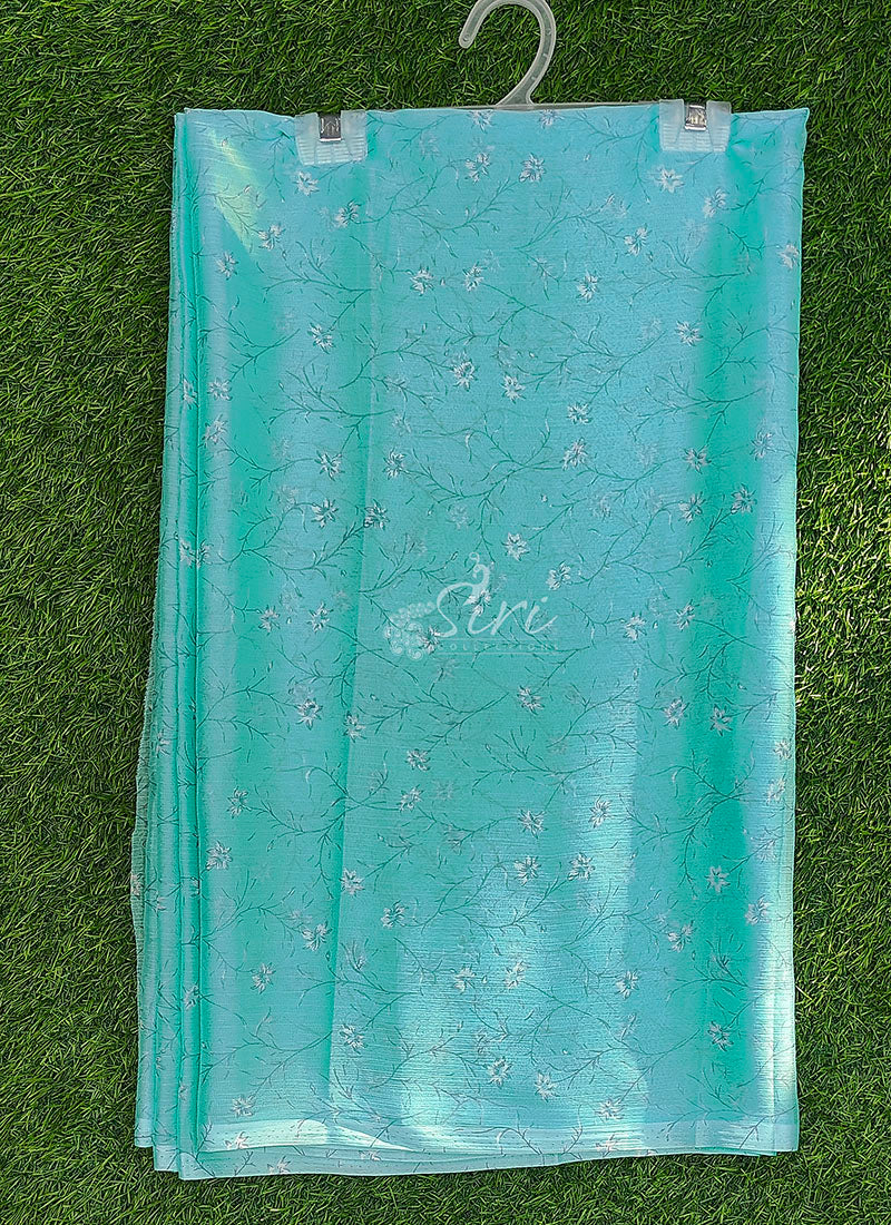 Latest Light Weight Garden Vareli Nara Chiffon Saree