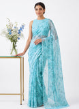 Latest Light Weight Garden Vareli Nara Chiffon Saree