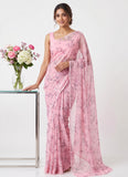 Latest Light Weight Garden Vareli Nara Chiffon Saree