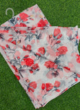 Latest Authentic Garden Vareli Nara Chiffon Saree