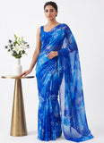 Latest Authentic Garden Vareli Nara Chiffon Saree