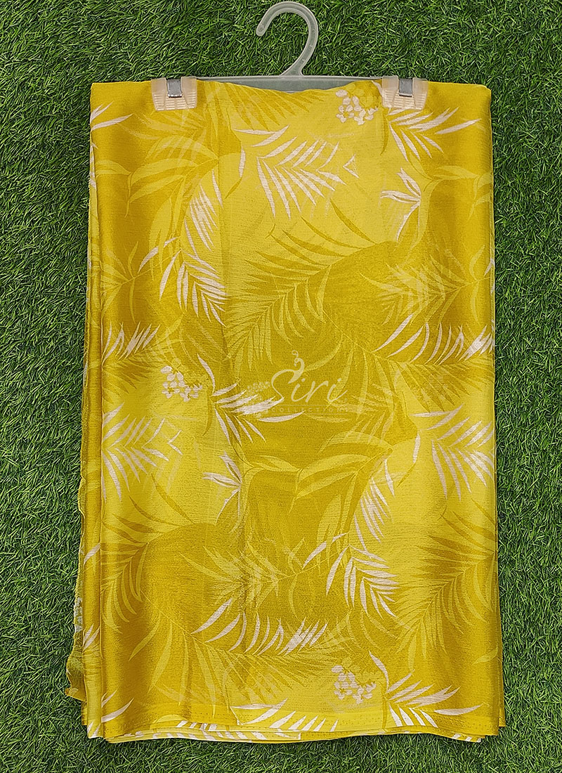 Latest Authentic Garden Vareli Nara Chiffon Saree