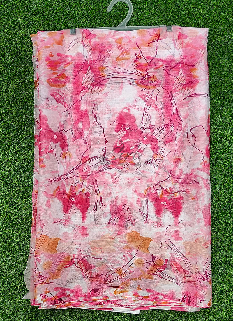 Latest Authentic Garden Vareli Nara Chiffon Saree
