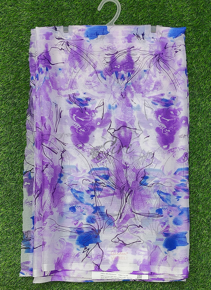 Latest Authentic Garden Vareli Nara Chiffon Saree