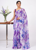 Latest Authentic Garden Vareli Nara Chiffon Saree