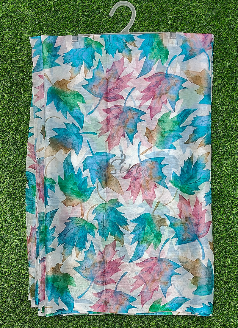 Latest Authentic Garden Vareli Nara Chiffon Saree