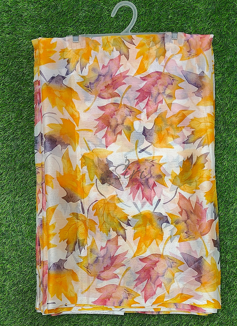 Latest Authentic Garden Vareli Nara Chiffon Saree