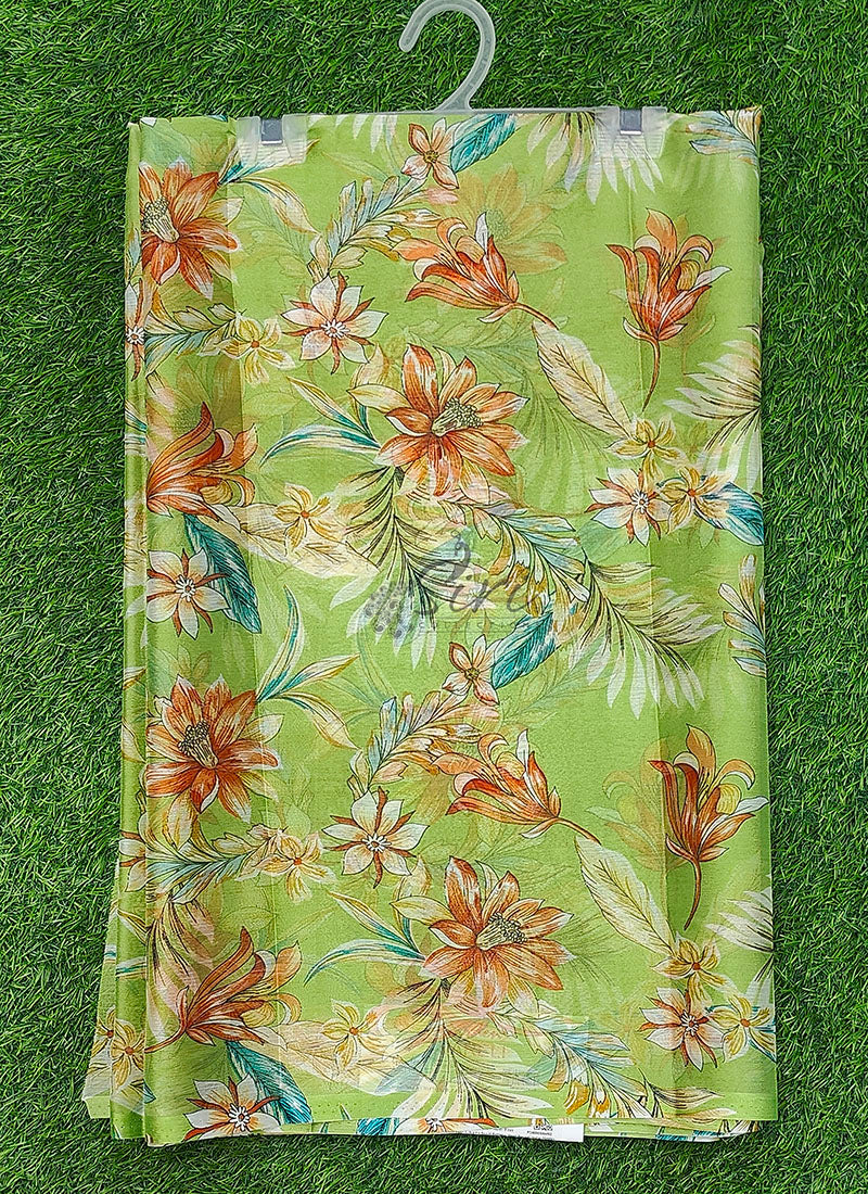 Latest Authentic Garden Vareli Nara Chiffon Saree