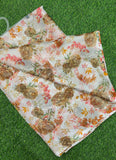Latest Authentic Garden Vareli Nara Chiffon Saree