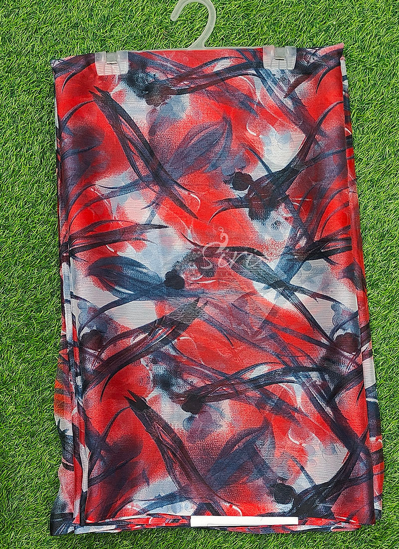 Latest Beautiful Garden Vareli Nara Chiffon Saree