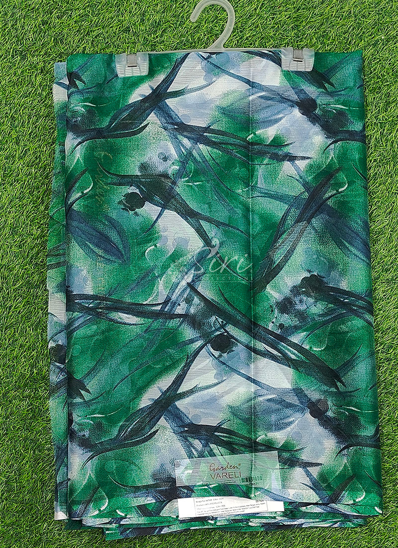 Latest Beautiful Garden Vareli Nara Chiffon Saree