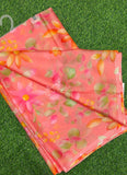 Latest Beautiful Garden Vareli Nara Chiffon Saree