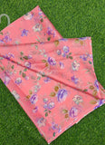 Latest Beautiful Garden Vareli Nara Chiffon Saree