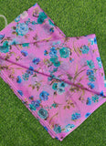 Latest Beautiful Garden Vareli Nara Chiffon Saree without Blouse