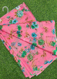 Latest Beautiful Garden Vareli Nara Chiffon Saree without Blouse