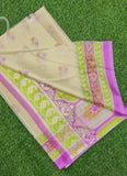 Beautiful Garden Vareli Nova Nara Chiffon Saree