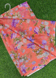 Latest Beautiful Garden Vareli Nara Chiffon Saree without Blouse