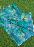 Latest Beautiful Garden Vareli Nara Chiffon Saree without Blouse