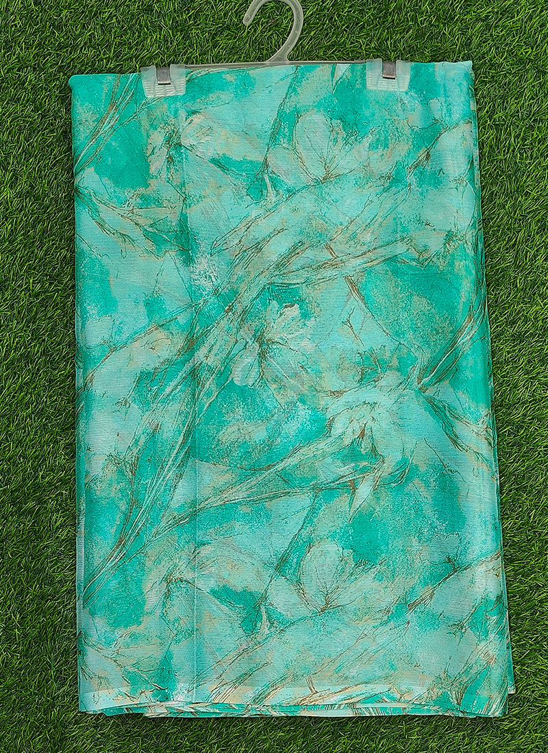 Latest Beautiful Garden Vareli Nara Chiffon Saree without Blouse