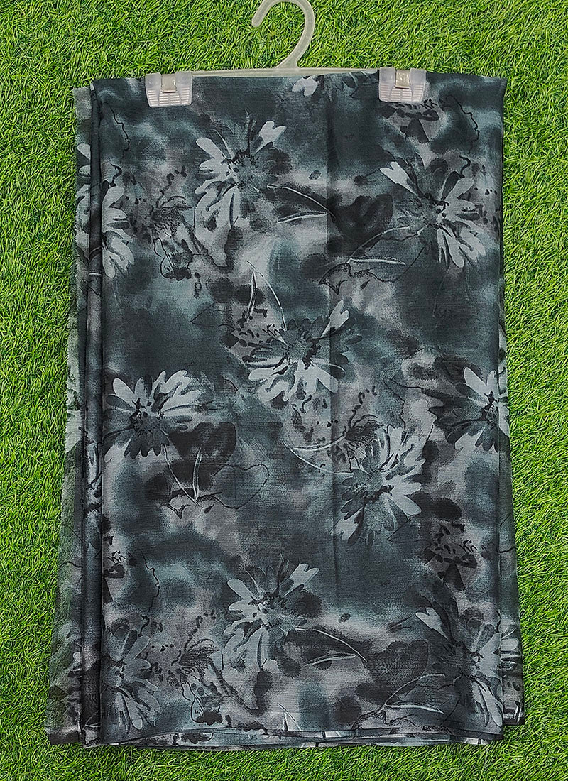 Latest Beautiful Garden Vareli Nara Chiffon Saree without Blouse