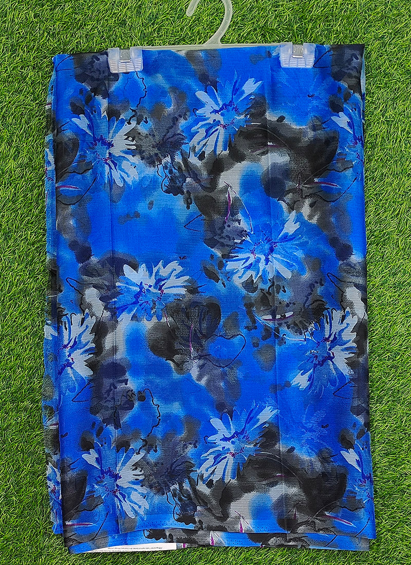 Latest Beautiful Garden Vareli Nara Chiffon Saree without Blouse
