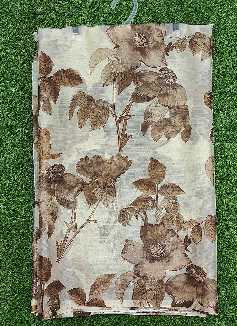 Latest Beautiful Garden Vareli Nara Chiffon Saree without Blouse