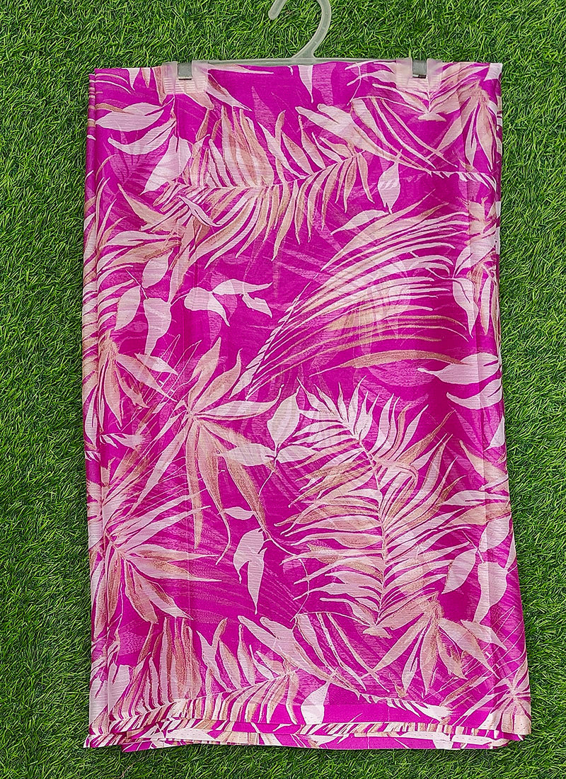 Latest Beautiful Garden Vareli Nara Chiffon Saree without Blouse