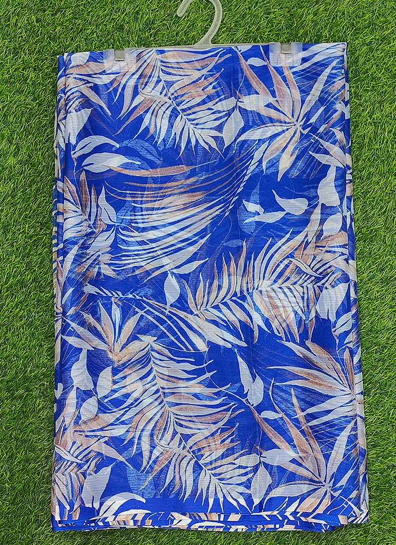 Latest Beautiful Garden Vareli Nara Chiffon Saree without Blouse