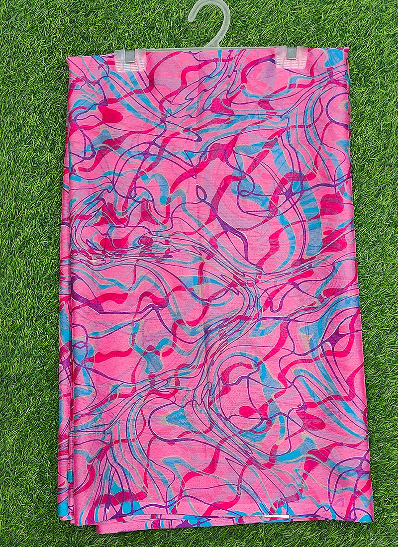 Latest Beautiful Garden Vareli Nara Chiffon Saree without Blouse