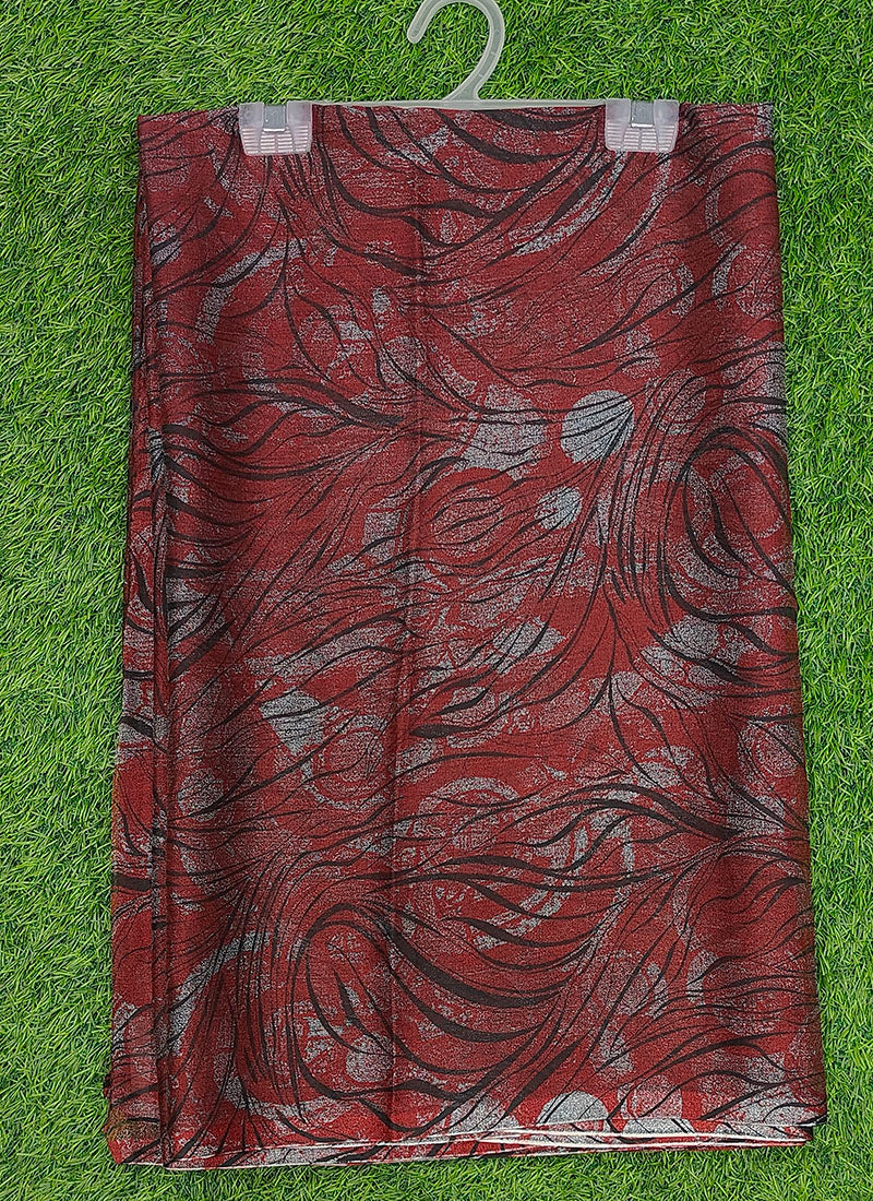 Latest Beautiful Garden Vareli Nara Chiffon Saree without Blouse