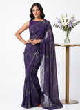 Latest Beautiful Garden Vareli Nara Chiffon Saree without Blouse