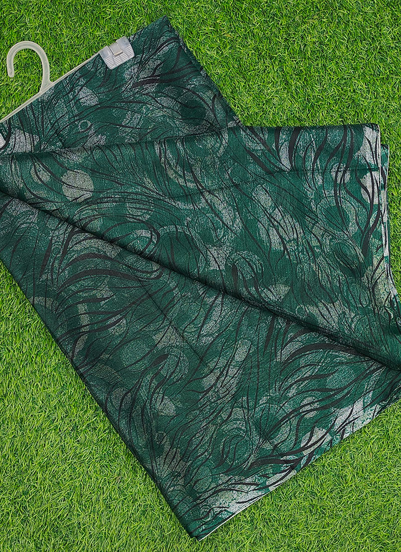 Latest Beautiful Garden Vareli Nara Chiffon Saree without Blouse