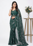 Latest Beautiful Garden Vareli Nara Chiffon Saree without Blouse