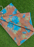 Latest Beautiful Garden Vareli Nara Chiffon Saree without Blouse