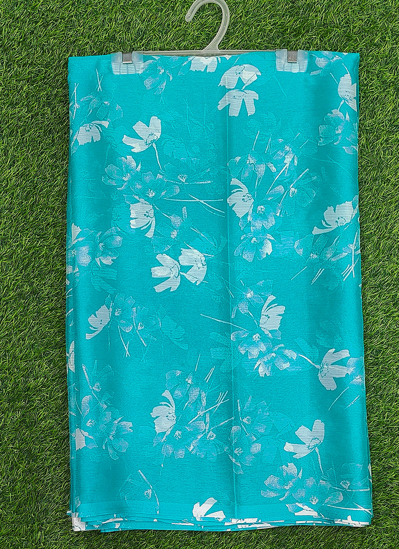 Latest Beautiful Garden Vareli Nara Chiffon Saree without Blouse