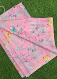 Latest Beautiful Garden Vareli Nara Chiffon Saree without Blouse