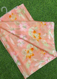 Latest Beautiful Garden Vareli Nara Chiffon Saree without Blouse