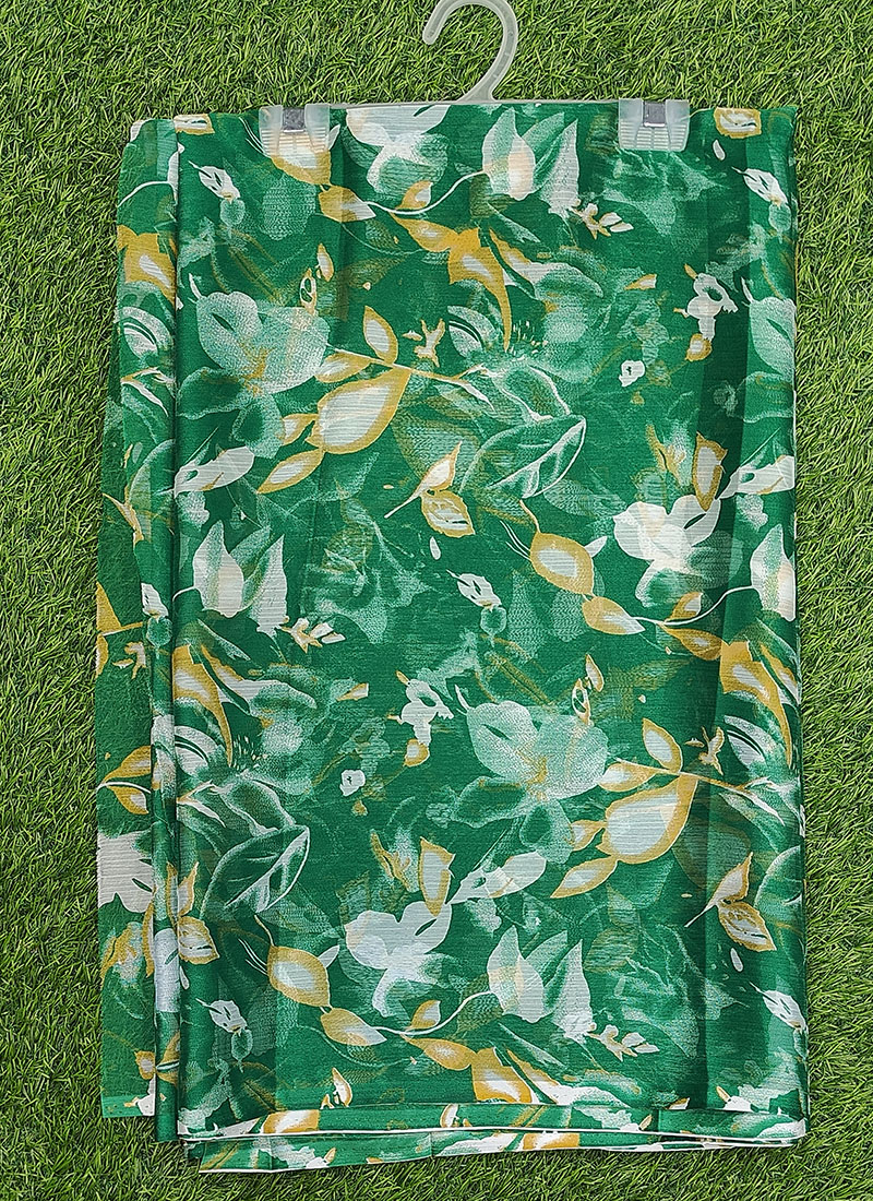 Latest Beautiful Garden Vareli Nara Chiffon Saree without Blouse