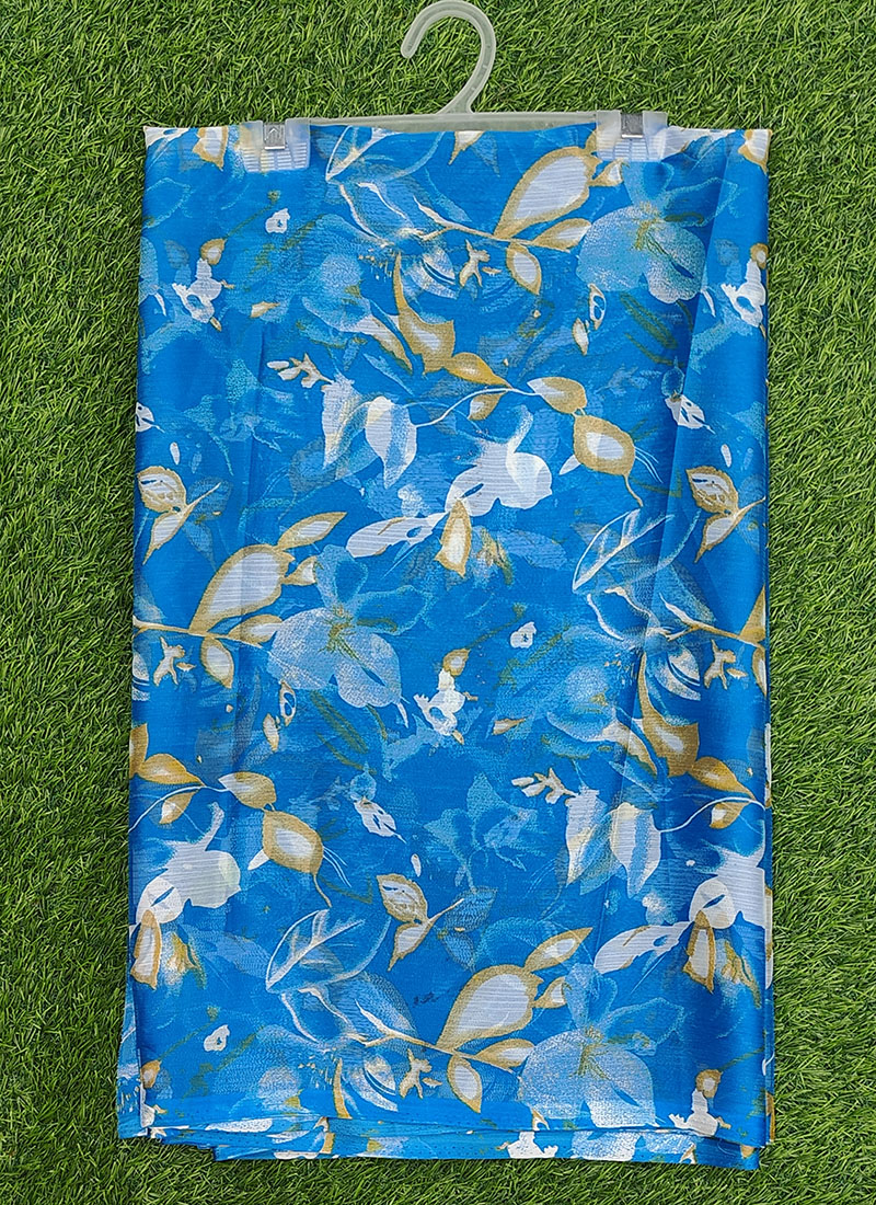 Latest Beautiful Garden Vareli Nara Chiffon Saree without Blouse