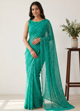Latest Beautiful Garden Vareli Nara Chiffon Saree without Blouse